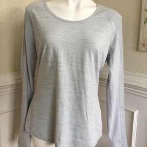 ATHLETA long sleeve w thumb hole at cuff XLT